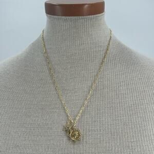 Jennifer Miller Sun and Starburst Charm Necklace 14k Gold Plated necklace